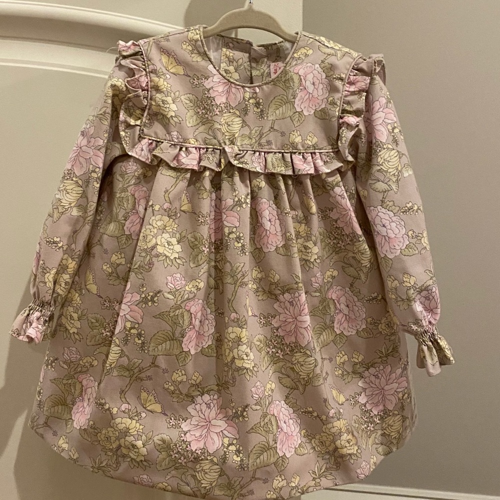 La Coqueta Dress — floral Print - size 2T